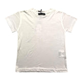 Brian Rush T-Shirt Girocollo Tinta Unita Bianco Per Bambino