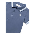 Mayoral Polo Mezza Manica Tinta Unita per Neonato 190X BLU MAYORAL 