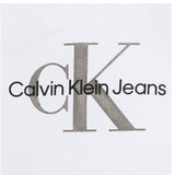 CALVIN KLEIN shirt girocollo tinta unita con stampa Bianco per Neonato IN0IN00005X BIANCO CALVIN KLEIN 