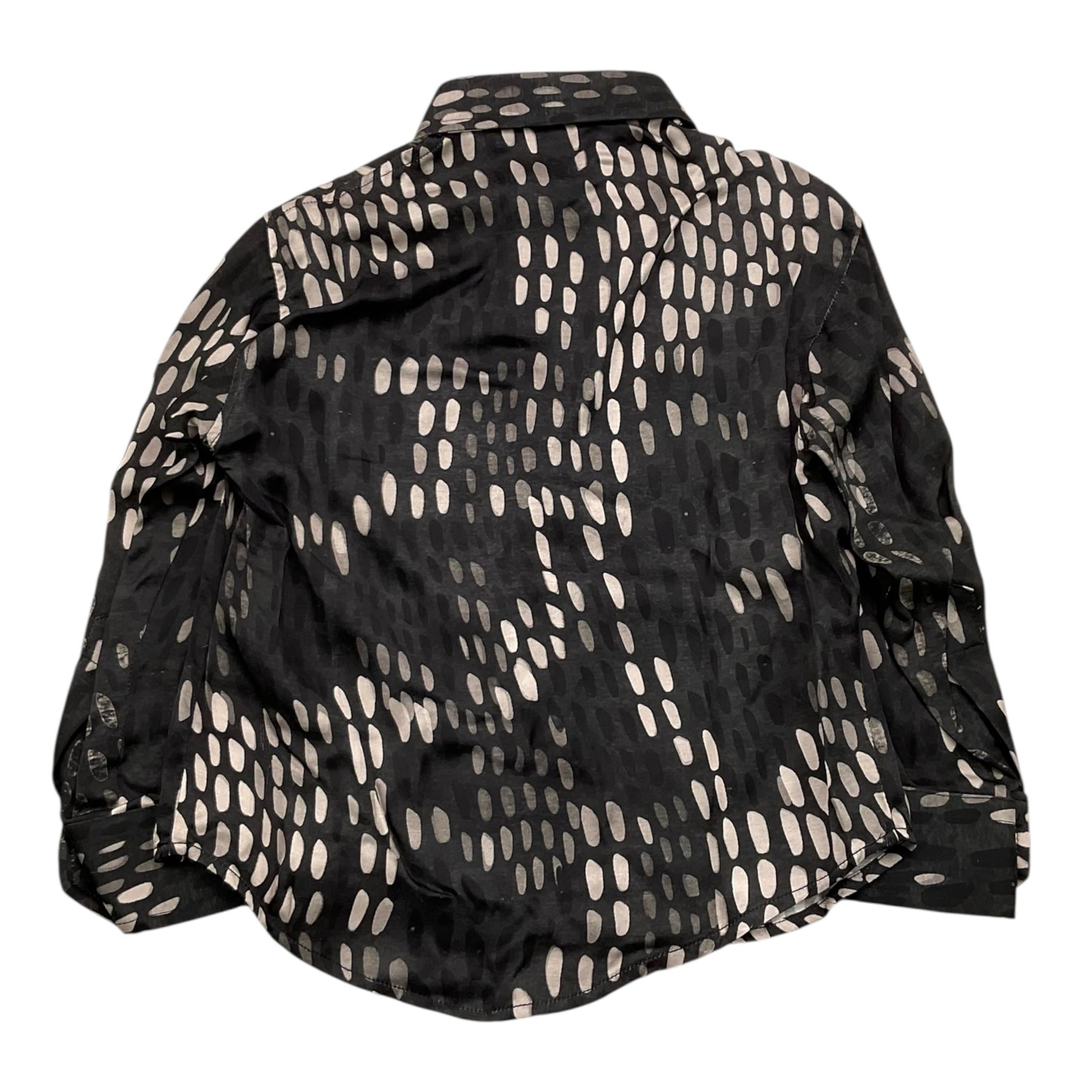 I'M BRIAN camicia manica lunga stampa fantasia Nero per Bambino CA3106J NERO I'M BRIAN 