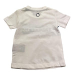 Trussardi T-Shirt Girocollo Tinta Unita con Logo per Neonato TIP24035TS BIANCO TRUSSARDI 