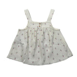 Play Up Canotta Tinta Unita con Stampe per Neonata PA022AQ11150 PANNA PLAY UP 