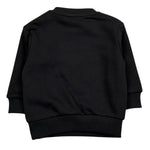 John Richmond Felpa Chiusa Girocollo Tinta Unita con Logo per Neonato RIP26036FE NERO JOHN RICHMOND 