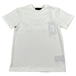 John Richmond T-Shirt Girocollo Tinta Unita con Stampa per Bambino RBP26191TS BIANCO JOHN RICHMOND 