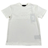 John Richmond T-Shirt Girocollo Tinta Unita con Stampa per Bambino RBP26191TS BIANCO JOHN RICHMOND 