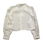 HATE LOVE camicia manica lunga tinta unita Bianco per Bambina OJSH00719 BIANCO HATE LOVE 