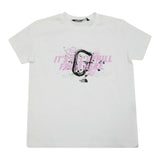 The North Face T-Shirt Girocollo Tinta Unita con Stampa per Bambina NF0A8AXFFN41XS BIANCO THE NORTH FACE 