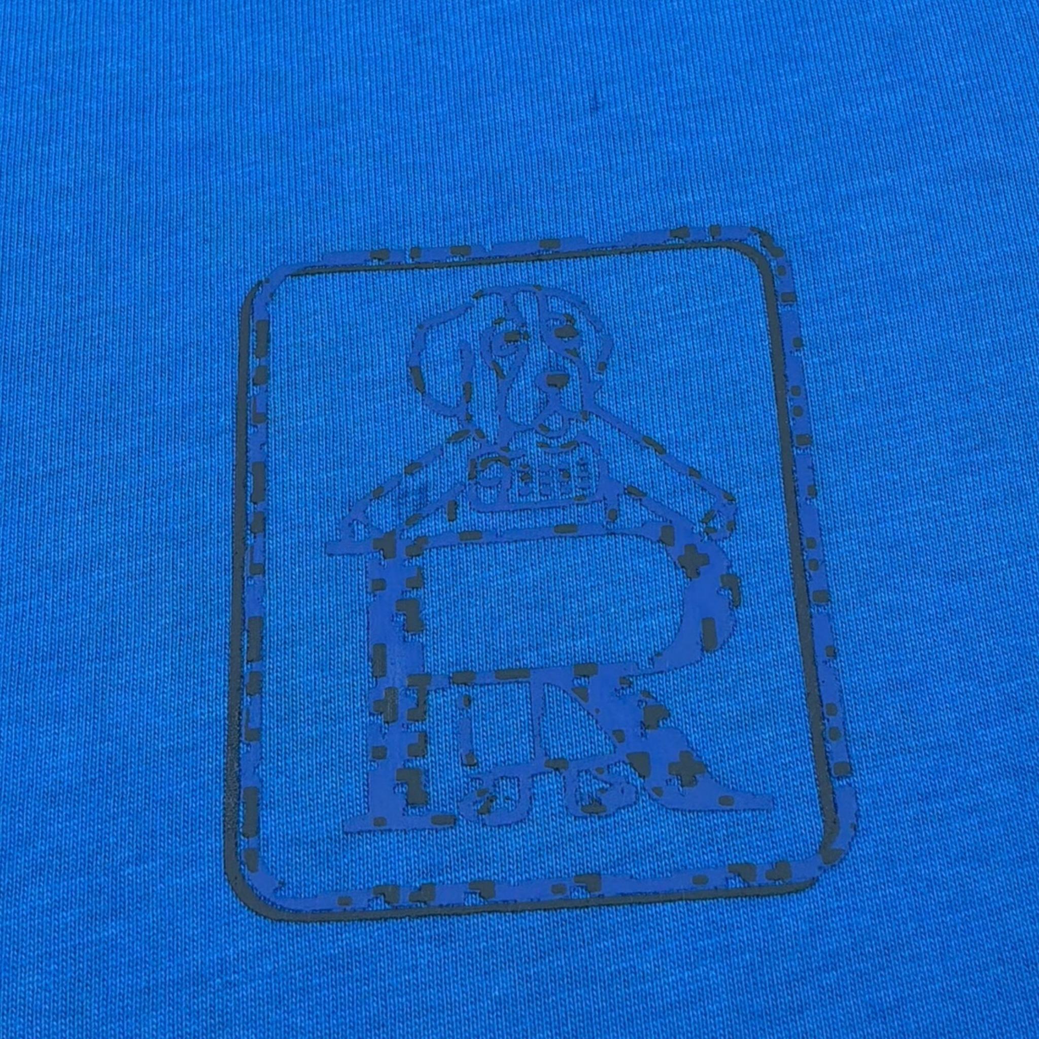 Refrigiwear T-Shirt Girocollo Tinta Unita con Stampa per Bambino 157TRMJS25 COBALTO REFRIGIWEAR 