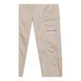 Calvin Klein Pantalone Tinta Unita con Elastico In Vita E Tasconi per Bambino IB0IB02270 BEIGE CALVIN KLEIN 