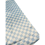 Miss Grant Pantalone Bicolore con Fantasia A Quadri Bianco/Azzurro per Bambina MG0565 BIANCO/AZZURRO MISS GRANT 