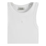 Scotch & Shrunk Canotta Tinta Unita A Costine per Bambino 179374 BIANCO SCOTCH & SHRUNK 
