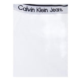 Calvin Klein Canotta Tinta Unita con Logo per Bambina IG0IG02436 BIANCO CALVIN KLEIN 