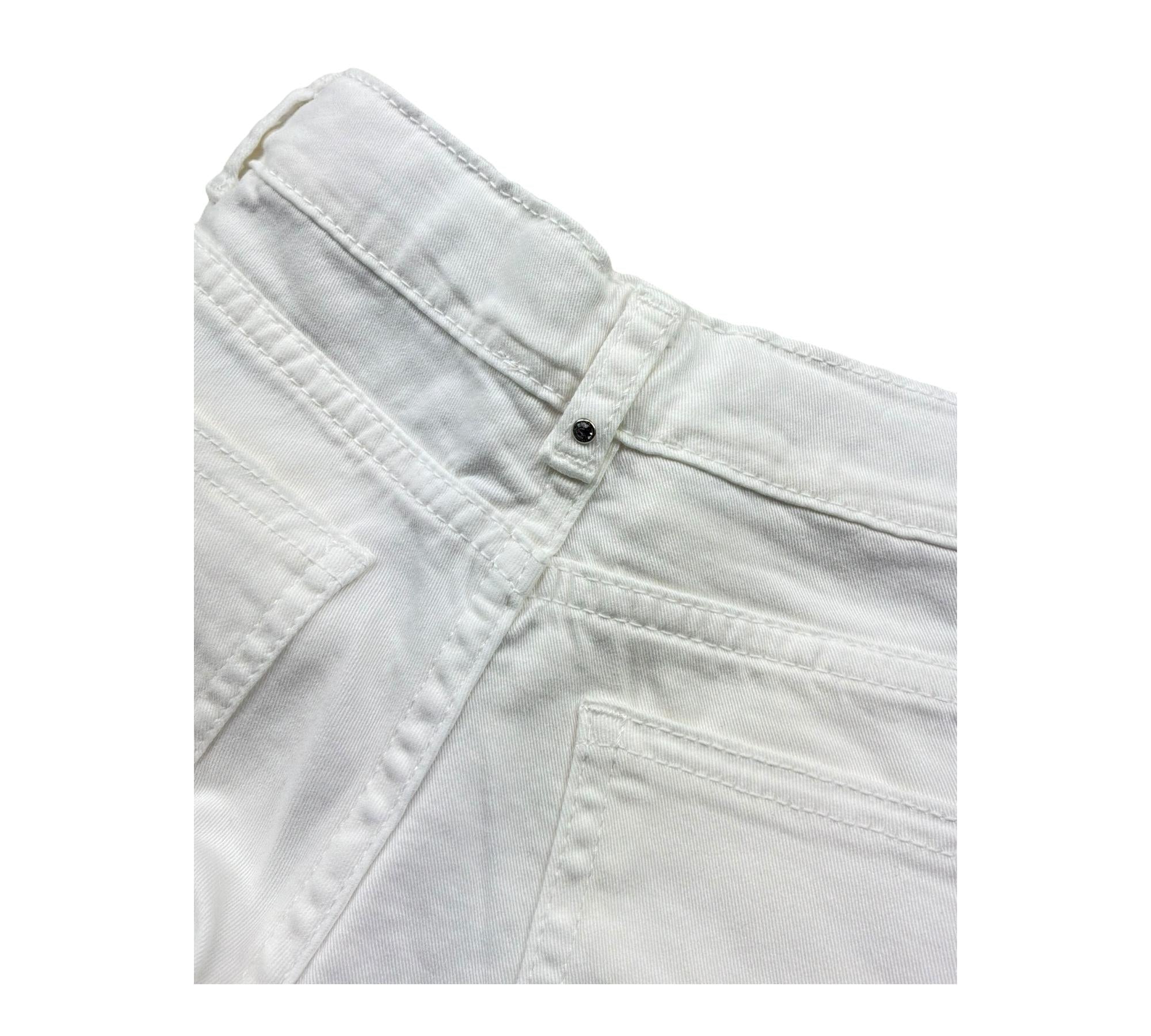 Liu Jo Jeans Tinta Unita Modello Palazzo per Neonata KA5047N BIANCO LIU JO 