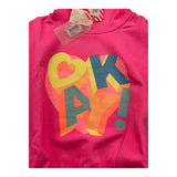 Billieblush Felpa Smanicata Tinta Unita con Cappuccio per Bambina U20846 ROSA FLUO BillIEBLUSH 