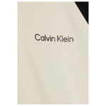 Calvin Klein Felpa con Zip E Cappuccio con Maniche In Contrasto per Bambino IB0IB02378 PANNA CALVIN KLEIN 