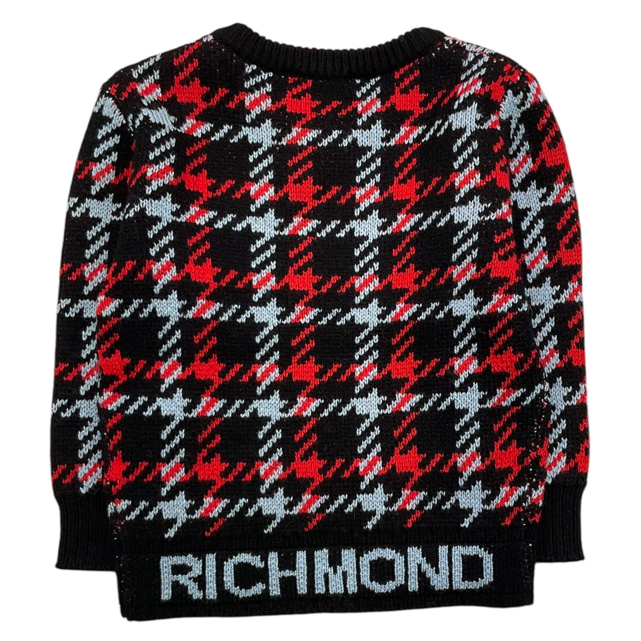 JOHN RICHMOND maglia girocollo stampa fantasia Nero/rosso per Neonato RIA25041MA NERO/ROSSO JOHN RICHMOND 