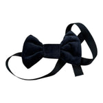 Mini Banda Papillon Tinta Unita per Neonato 3A319 BLU MINI BANDA 