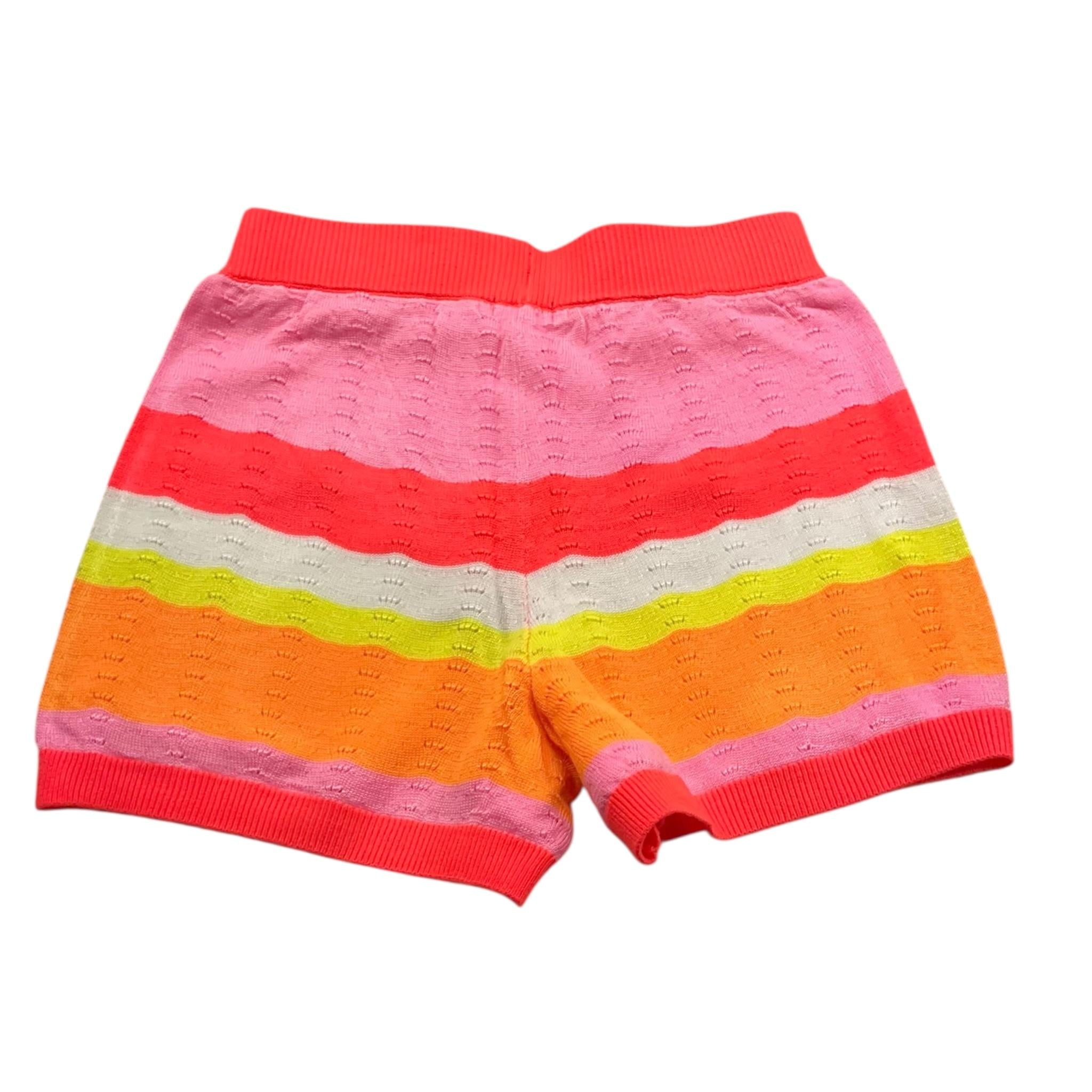 Billieblush Short Multicolor In Maglia con Fantasia A Righe per Bambina U21128 MULTICOLOR BillIEBLUSH 