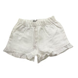 J.O. Milano Short Tinta Unita con Elastico In Vita per Neonata 174D2 BIANCO J.O. MILANO 