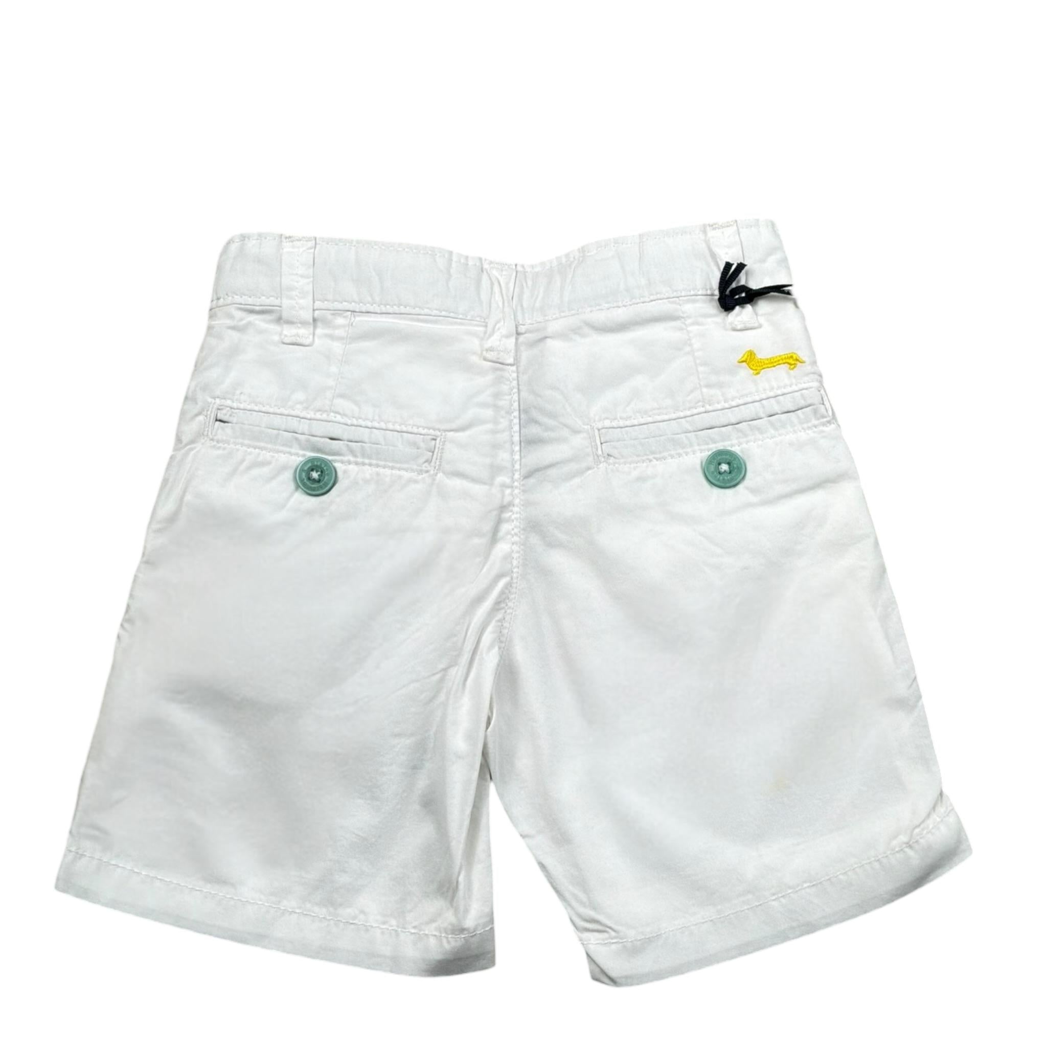 Harmont & Blaine Bermuda Tinta Unita con Stampa per Neonato TJW004 BIANCO HARMONT & BLAINE 