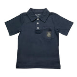 Refrigiwear Polo Tinta Unita con Logo Mezza Manica per Neonato FJFJF BLU REFRIGIWEAR 