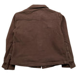 DUSTY COLOR camicia manica lunga tinta unita Marrone per Bambino DUXF4037OS MARRONE DUSTY COLOR 