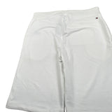 Tommy Hilfiger Bermuda tinta unita con Logo Bianco per Bambino KB0KB08361X BIANCO TOMMY HILFIGER 