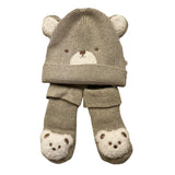 MAYORAL set cappello-babbucce tinta unita  Beige per Neonata 9770 BEIGE MAYORAL 