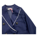 VICOLO giacca tinta unita con profili in contrasto Blu per Bambina 3141J00131 BLU VICOLO 