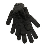 CALVIN KLEIN guanti tinta unita con logo Grigio per Bambina U00525 GRIGIO CALVIN KLEIN 