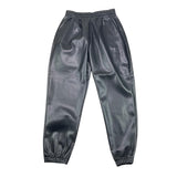 IMPERIAL KIDS pantalone tinta unita in ecopelle Nero per Bambina PE39200G68 NERO IMPERIAL KIDS 