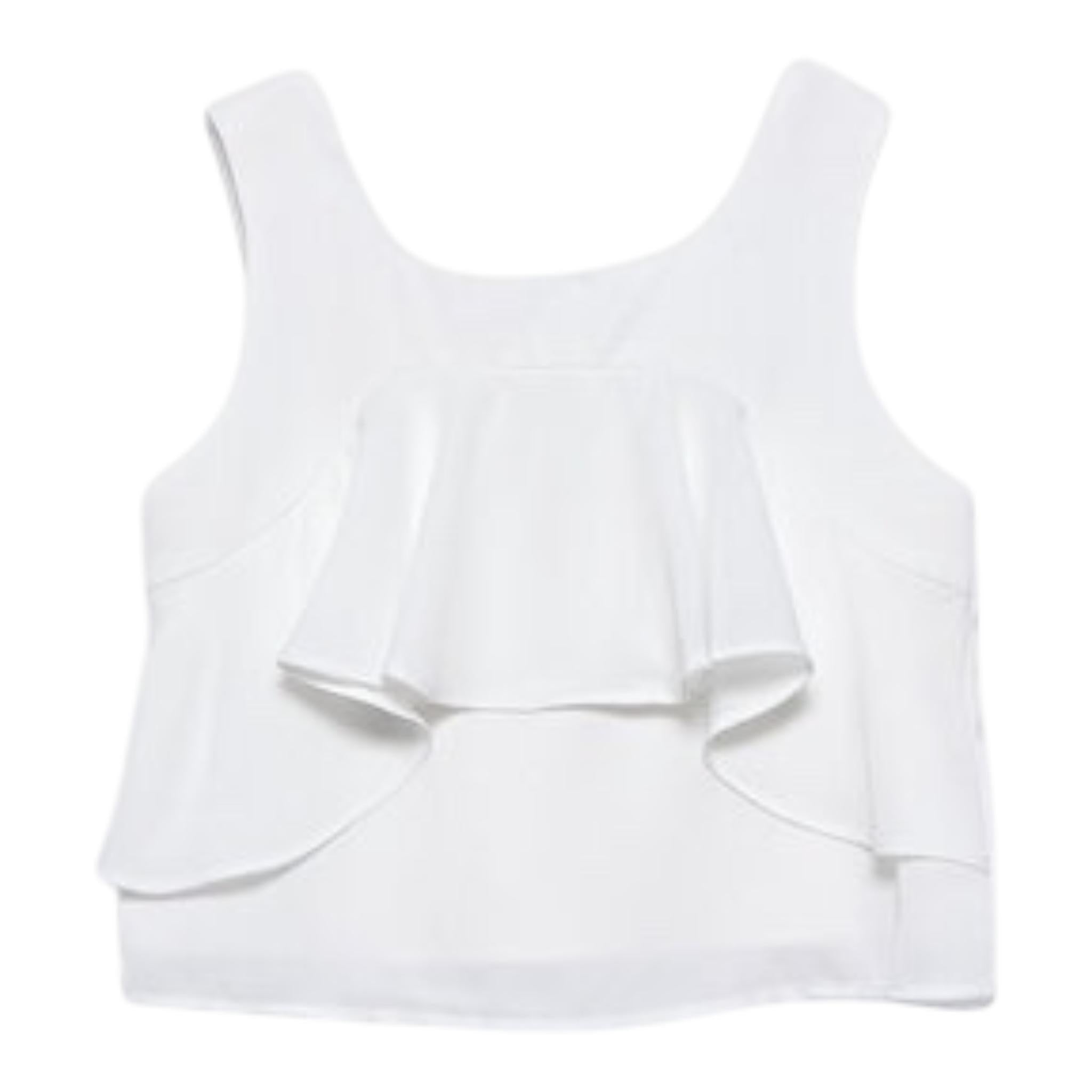 Abel & Lula Camicia Giromanica Tinta Unita per Bambina 5150 BIANCO ABEL & LULA 