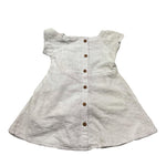 Guess Abito Mezza Manica Tinta Unita con Culotte per Neonata A4GK02WG680 BIANCO GUESS 