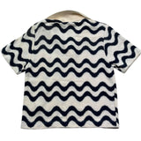 Saint Barth Polo Mezza Manica Stampa Fantasia per Bambina LALAJR PANNA SAINT BARTH 