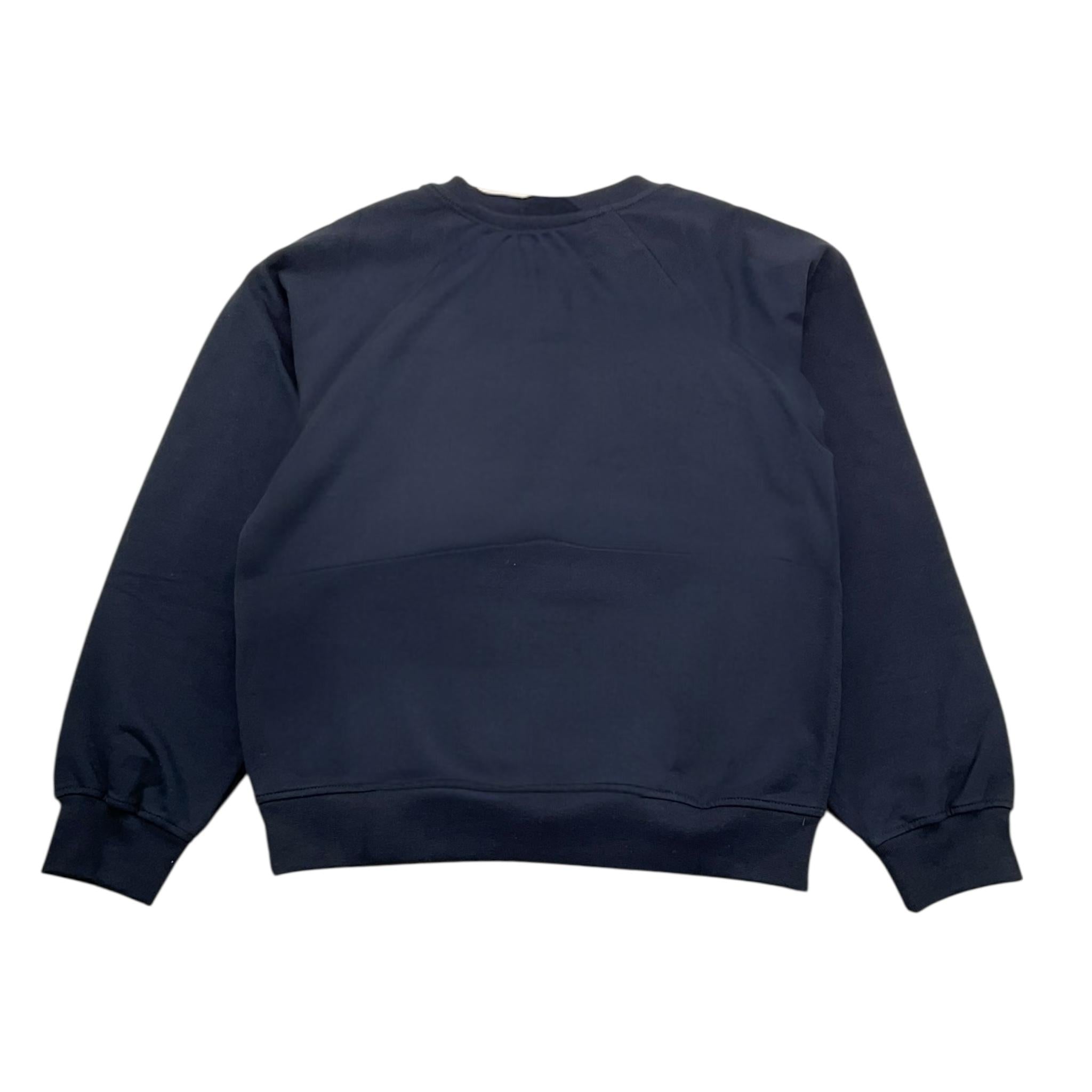 Philosophy Felpa Girocollo Tinta Unita con Stampa per Bambina PFFE019 BLU PHILOSOPHY 