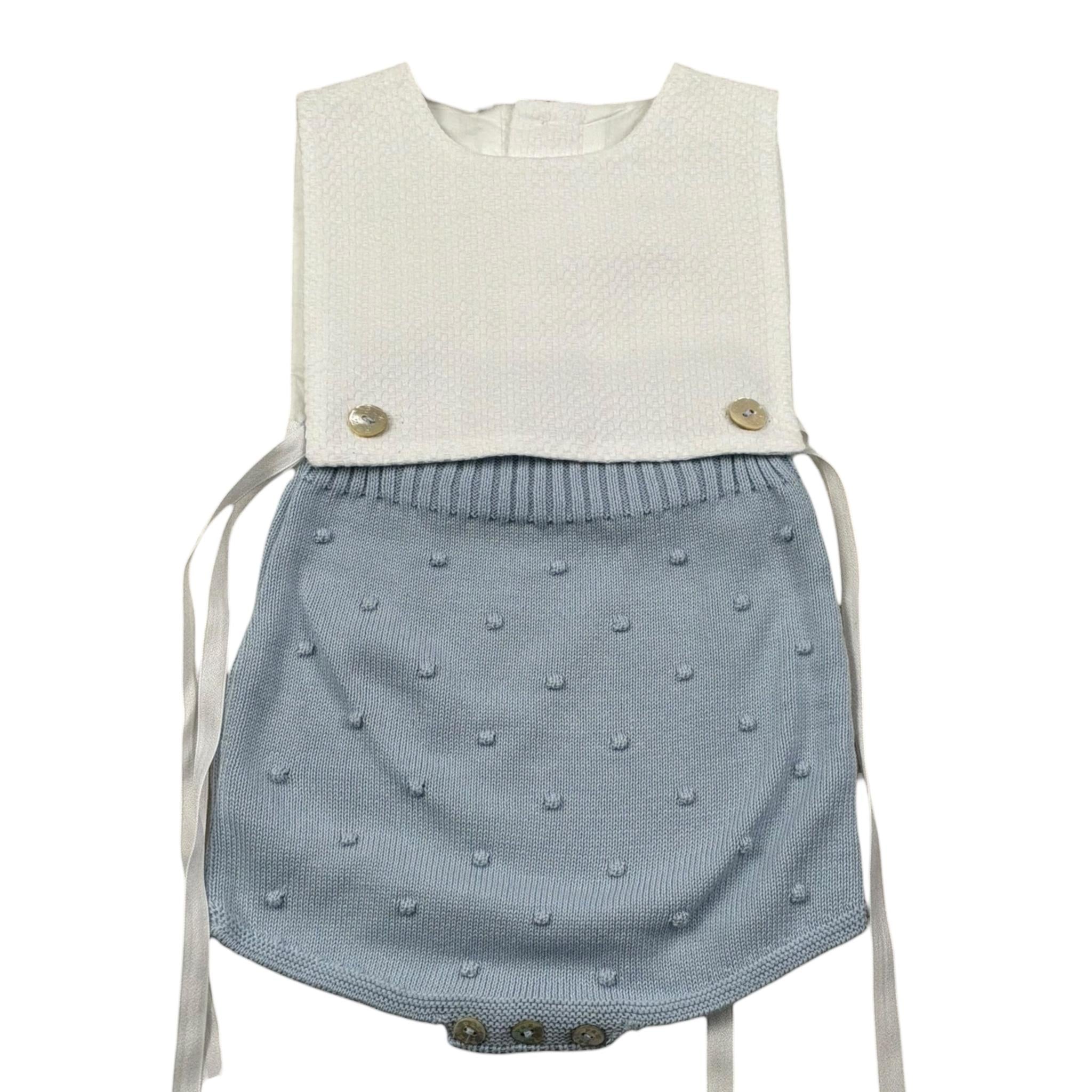 Paz Rodriguez Pagliaccett Giromanica Bicolore per Neonata 022122244 BIANCO/AZZURRO PAZ RODRIGUEZ 