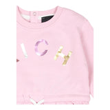 JOHN RICHMOND abito tinta unita girocollo Rosa per Neonata RIA24055VE ROSA JOHN RICHMOND 