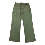 TRUSSARDI pantalone tinta unita con girovita regolabile Verde per Bambino TBA24090PA VERDE TRUSSARDI 