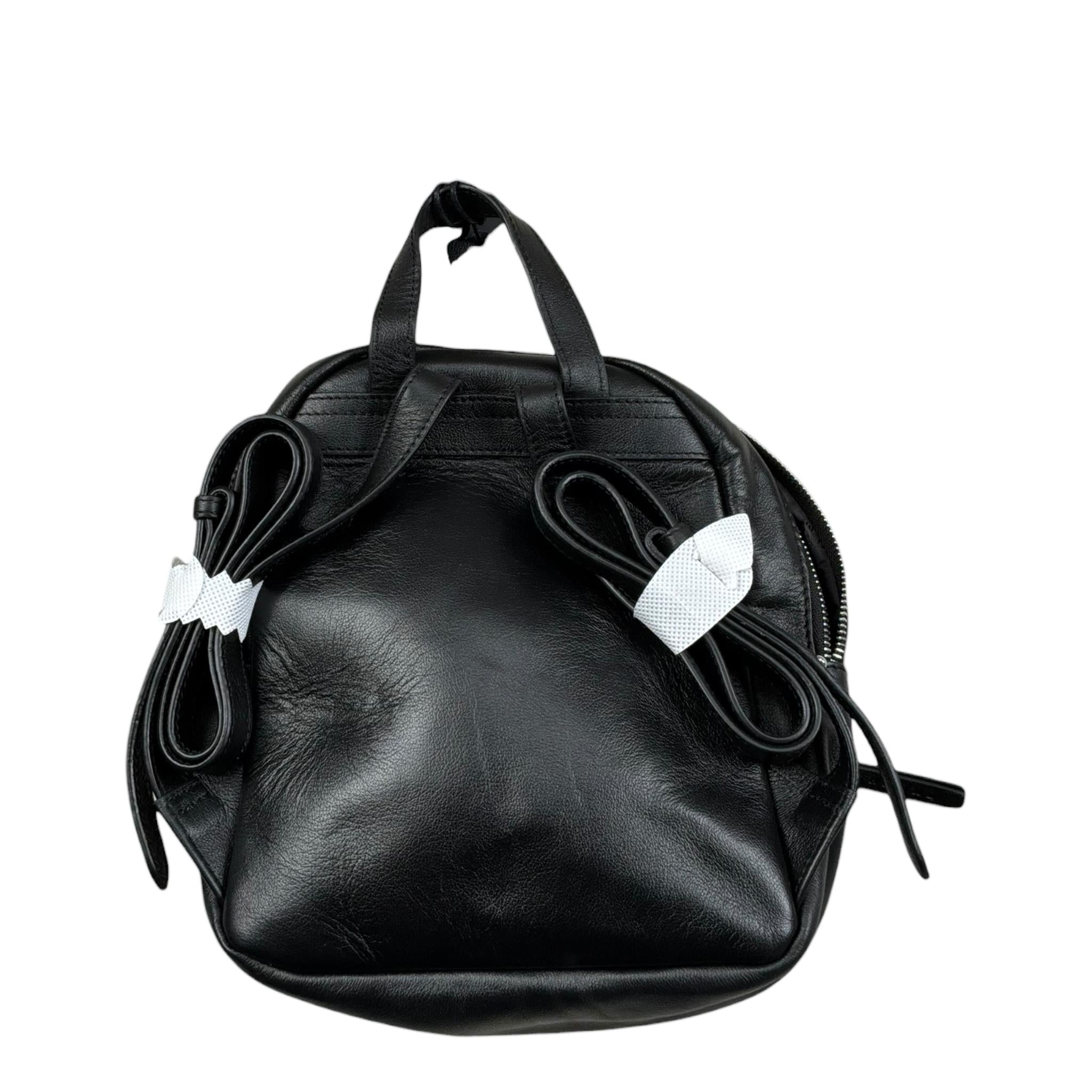 John Richmond Zaino Tinta Unita con Logo per Bambino RXP26001ZA NERO JOHN RICHMOND 