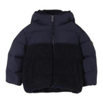 IL GUFO giubbino tinta unita cn cappuccio  Blu per Neonato A24GM414N0106N BLU IL GUFO 