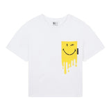 MARC JACOBS t-shirt girocollo tinta unita con stampa Bianco per Neonato W60282N BIANCO MARC JACOBS 