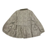 CAFFE' D'ORZO camicia tinta unita con fantasia fiori Bianco per Neonata ZV5A50 BIANCO CAFFE' D'ORZO 