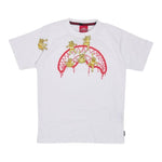 Sprayground T-Shirt Girocollo Tinta Unita con Stampa per Bambino SPY1038WHT BIANCO SPRAYGROUND 