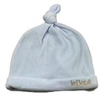 LE BEBE' cappello tinta unita in ciniglia Azzurro per Neonato LBB5060 AZZURRO LE BEBE' 