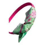 Daga Collection Cerchietto Tinta Unita con Fiocco per Bambina A25021 FUXIA DAGA COLLECTION 