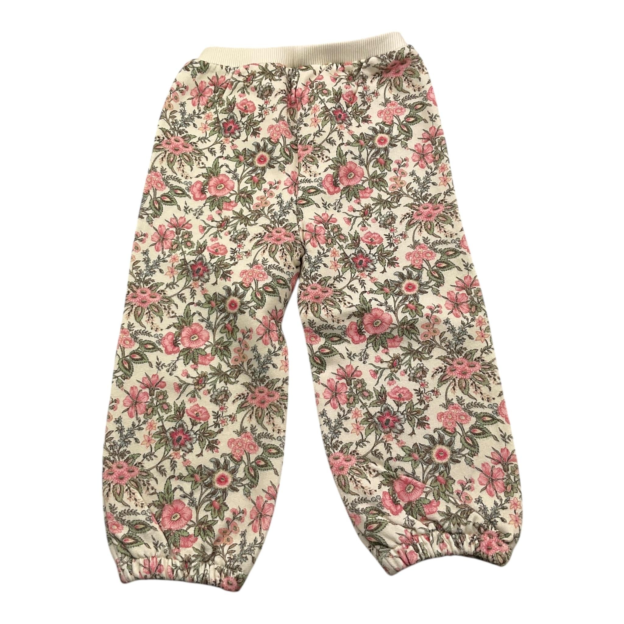 LOUISE MISHA pantalone tuta tinta unita con stampa fiori Panna per Neonata FRPW24S0114 PANNA LOUISE MISHA 