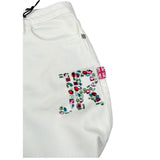 John Richmond Jeans tinta unita con Applicazioni Panna per Bambina RGP25180JE PANNA JOHN RICHMOND 