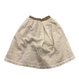 Zhoe & Tobiah Gonna Tinta Unita con Elastico In Vita per Bambina LYB3F PANNA ZHOE & TOBIAH 