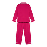 Ralph Lauren Completo 2 Pezzi Pigiama Shirt-Pantalone per Bambina 4P0279 FUXIA RALPH LAUREN 