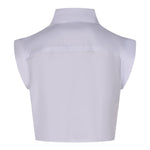 Marc Ellis Camicia Mezza Manica Tinta Unita con Logo per Bambina JMJSH01176XX BIANCO MARC ELLIS 